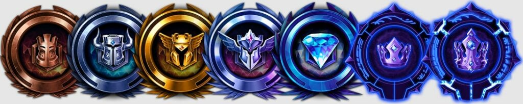 ranks in heroes of the storm