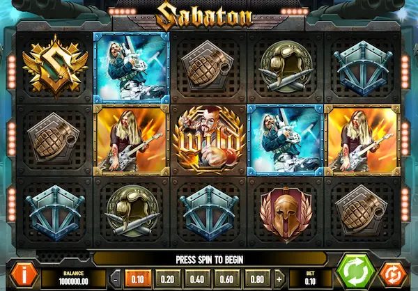 Sabaton Slot layout